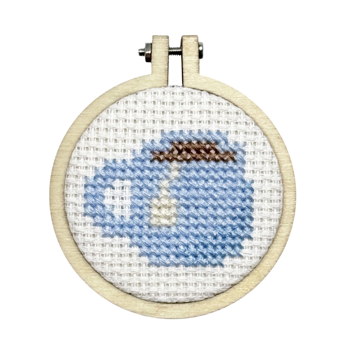 Have a cup of Positivitea! Mini Matchbox Cross Stitch Kit