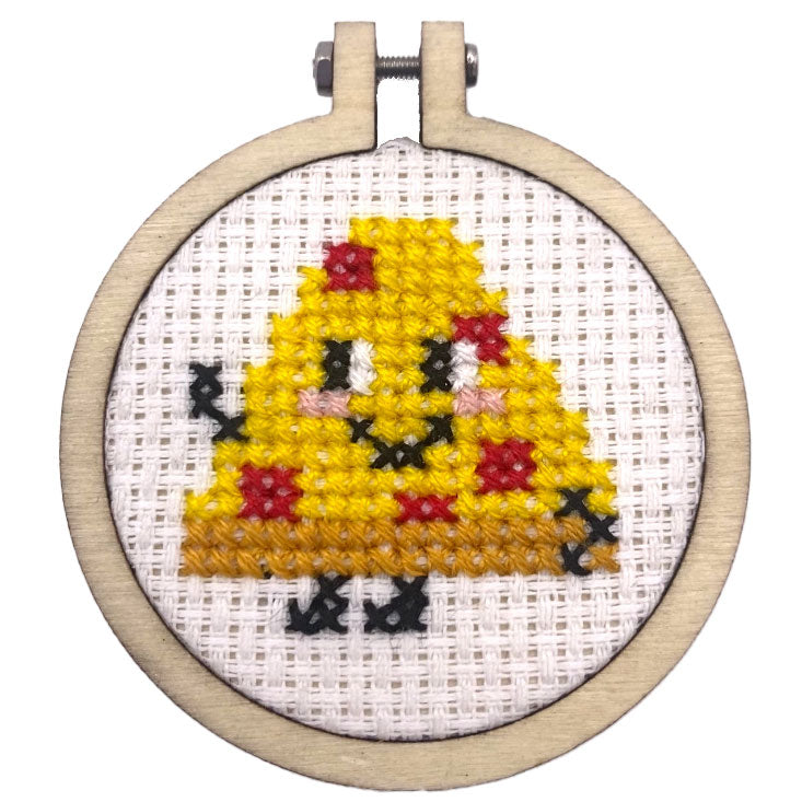 Take A Pizza My Heart Mini Matchbox Cross Stitch Kit