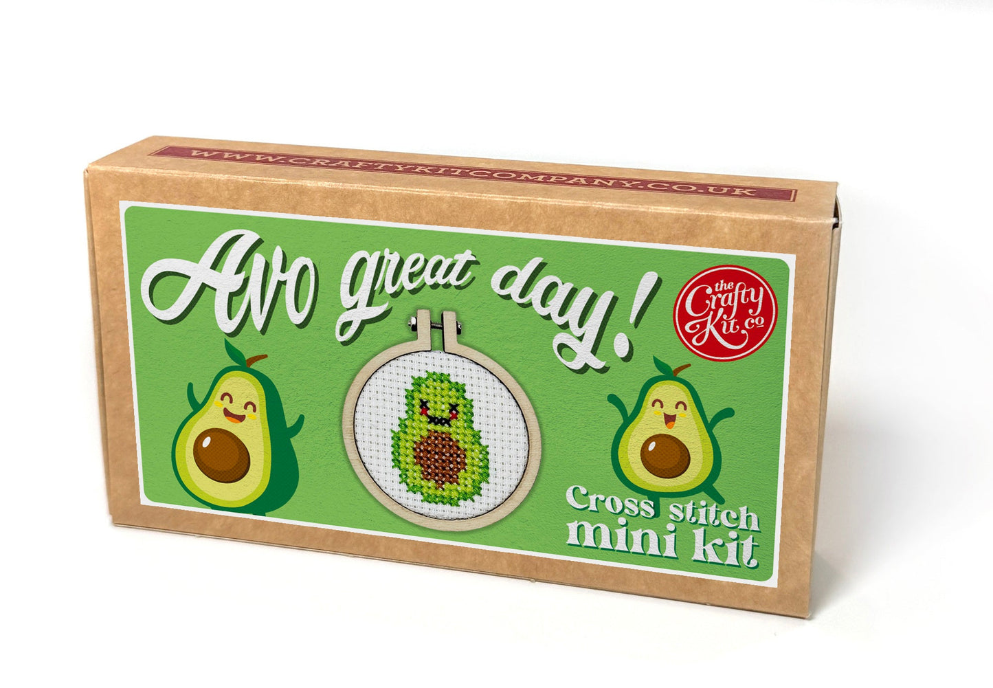 Avo Great Day! Mini Matchbox Cross Stitch Kit