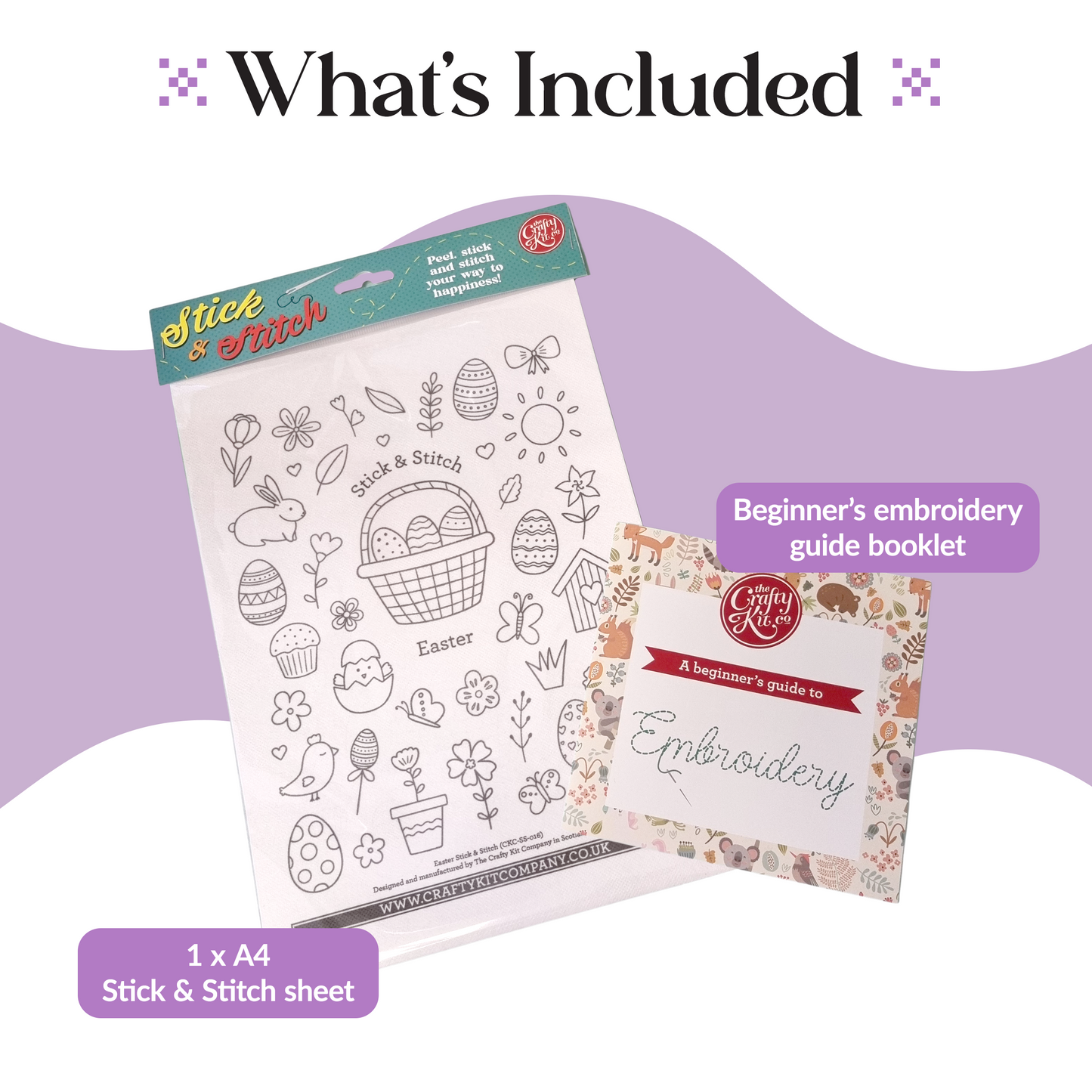 Easter Stick & Stitch Embroidery