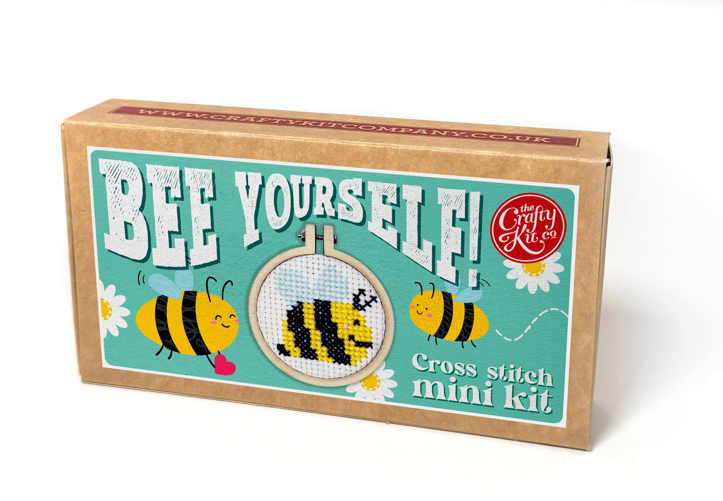 Bee Yourself! Mini Matchbox Cross Stitch Kit