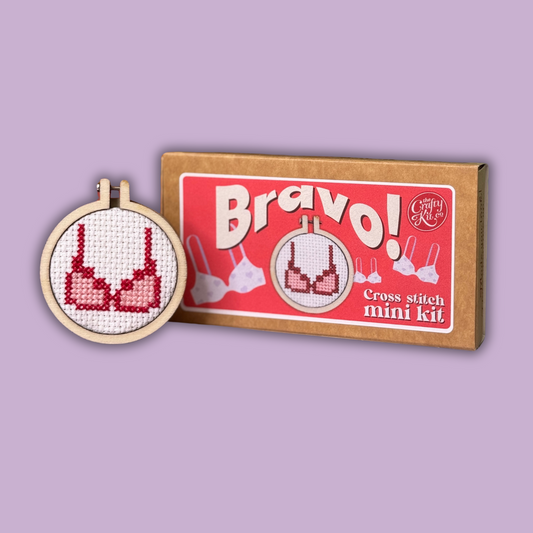 Bravo! Mini Matchbox Cross Stitch Kit