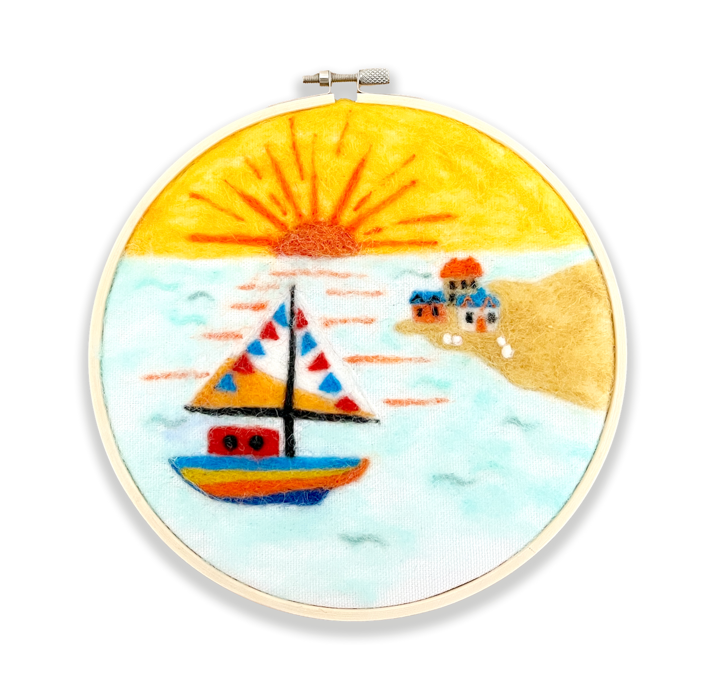 Coastal Sunset Needle Felting Kit