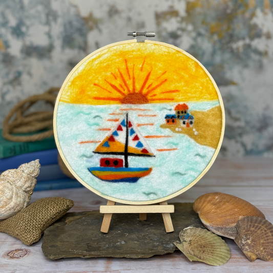 Coastal Sunset Needle Felting Kit
