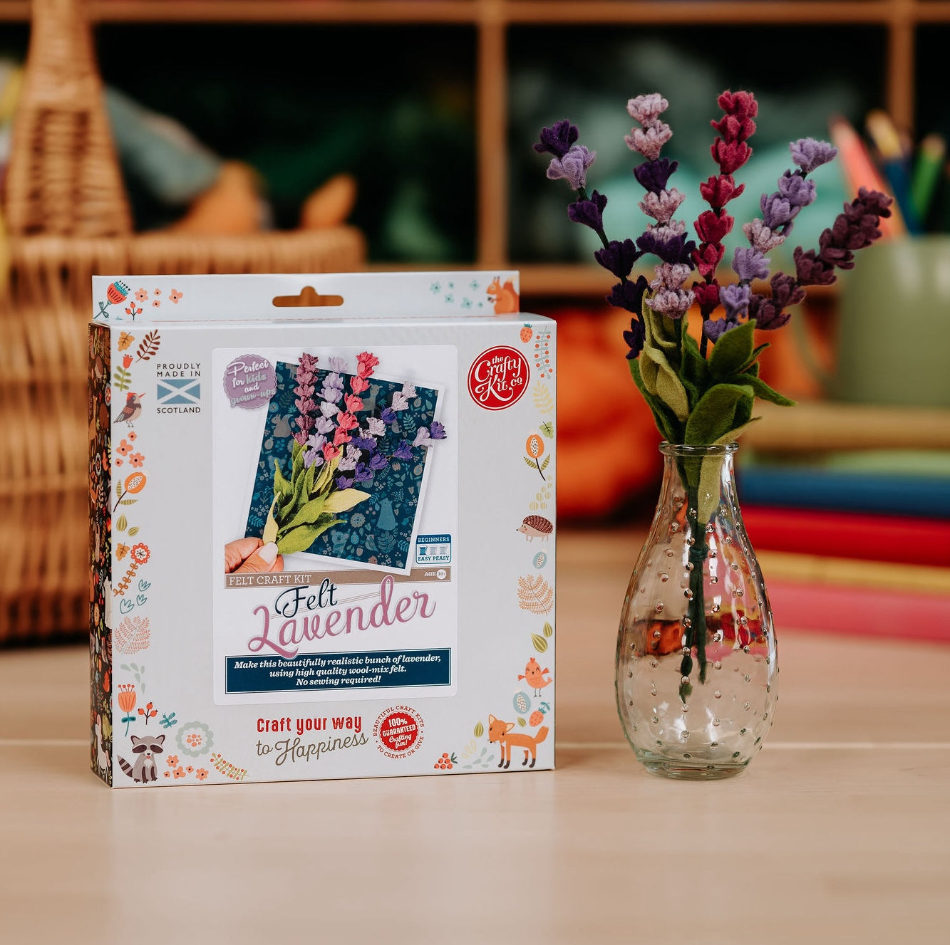 Felt Lavender Craft Kit