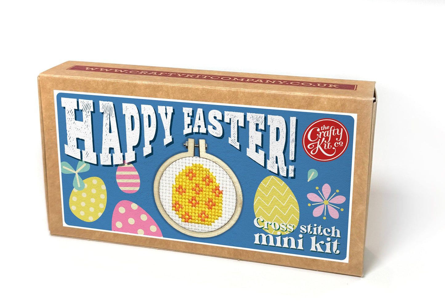 Happy Easter! Mini Matchbox Cross Stitch Kit