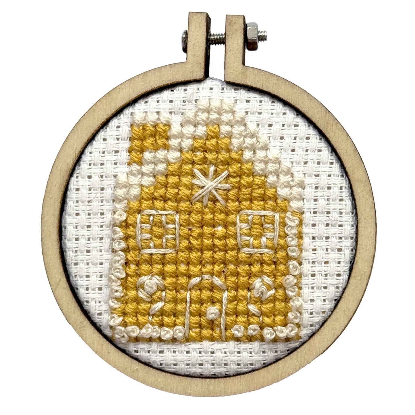 Home For The Holidays! Mini Matchbox Christmas Cross Stitch Kit