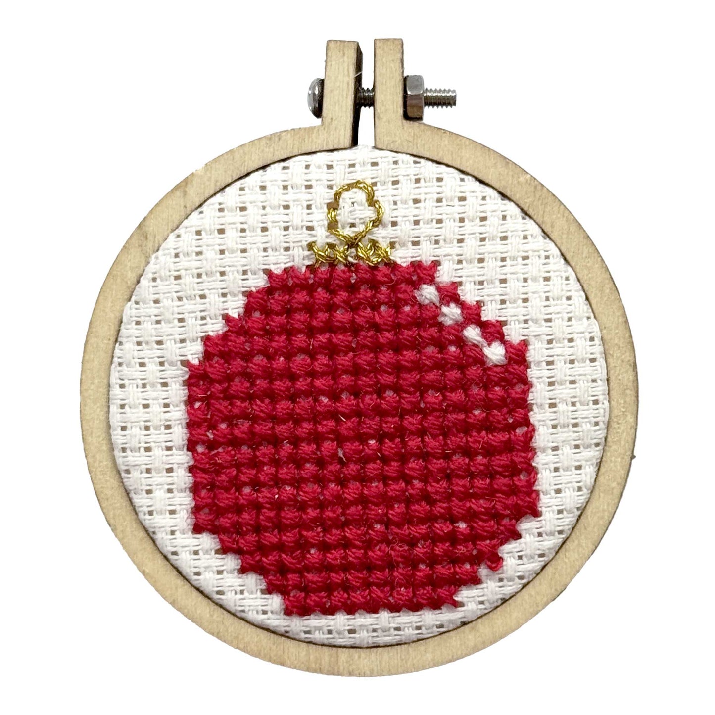 I Love Hanging with You Mini Matchbox Christmas Cross Stitch Kit