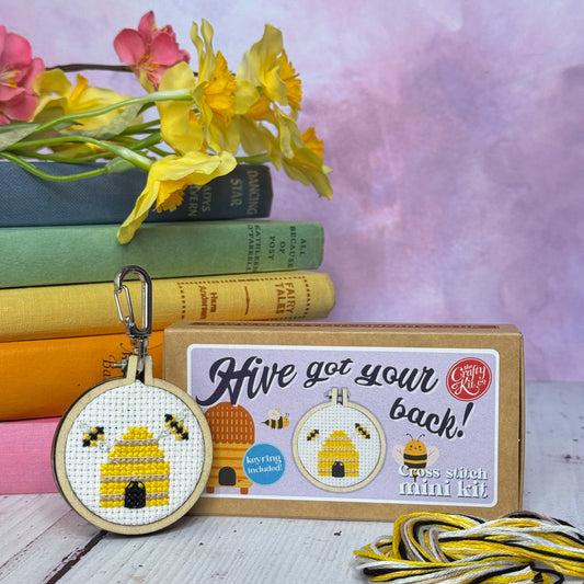 Sweeter than Honey! Mini Matchbox Cross Stitch Kit