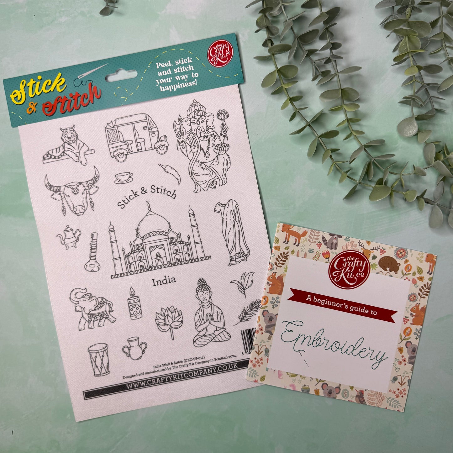 India Stick & Stitch Embroidery