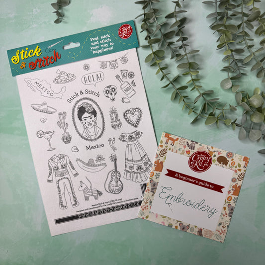 Mexico Stick & Stitch Embroidery