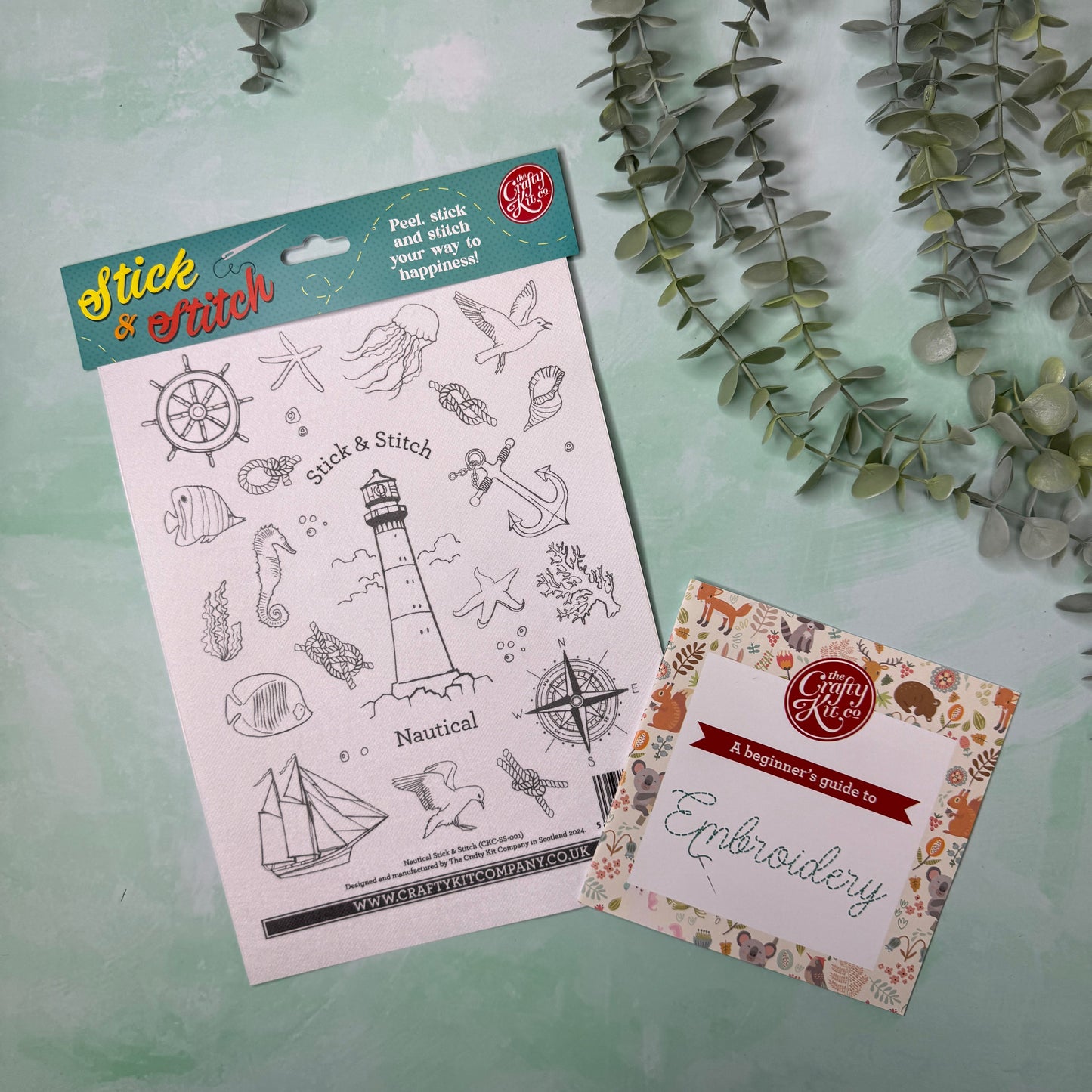 Nautical Stick & Stitch Embroidery