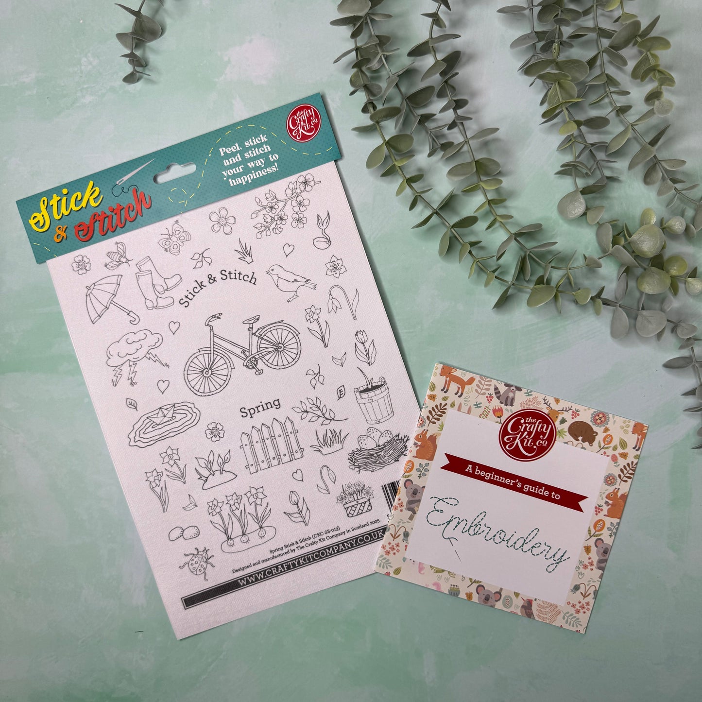 Spring Stick & Stitch Embroidery