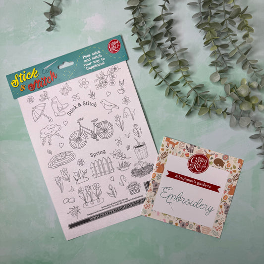 Spring Stick & Stitch Embroidery