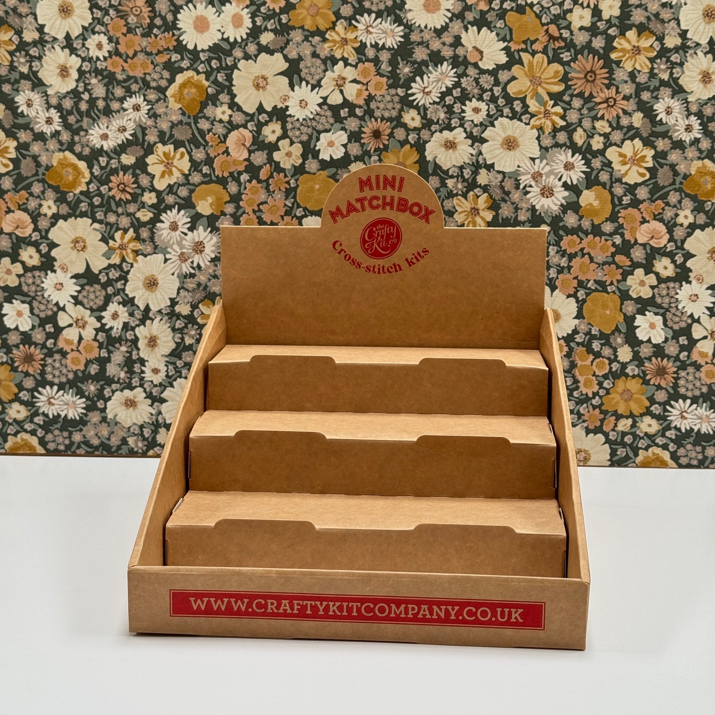 With Love from Edinburgh (Thistle) Mini Matchbox Cross Stitch Kit