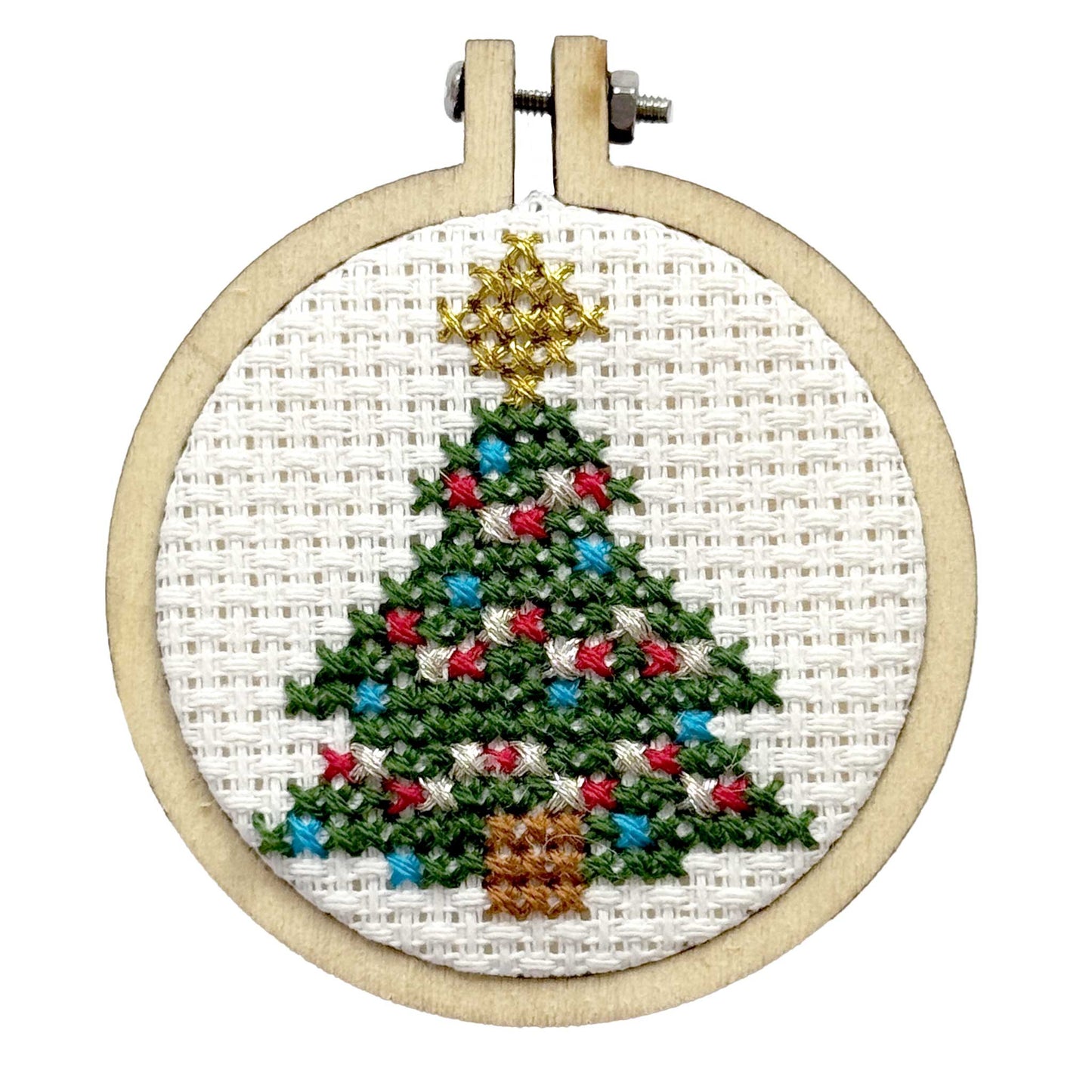 I'm Pine-ing For You! Mini Matchbox Christmas Cross Stitch Kit
