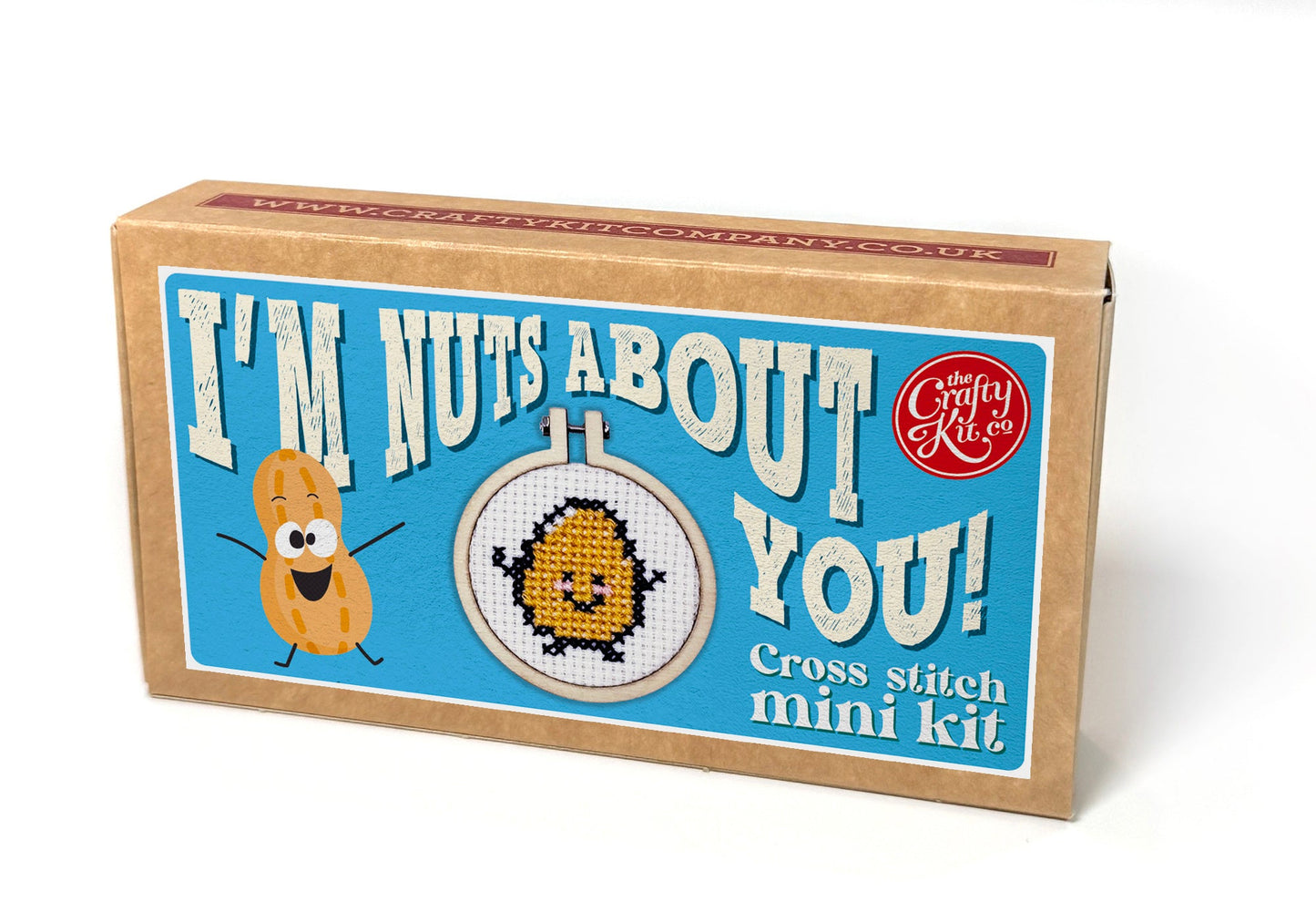 I'm Nuts About You! Mini Matchbox Cross Stitch Kit