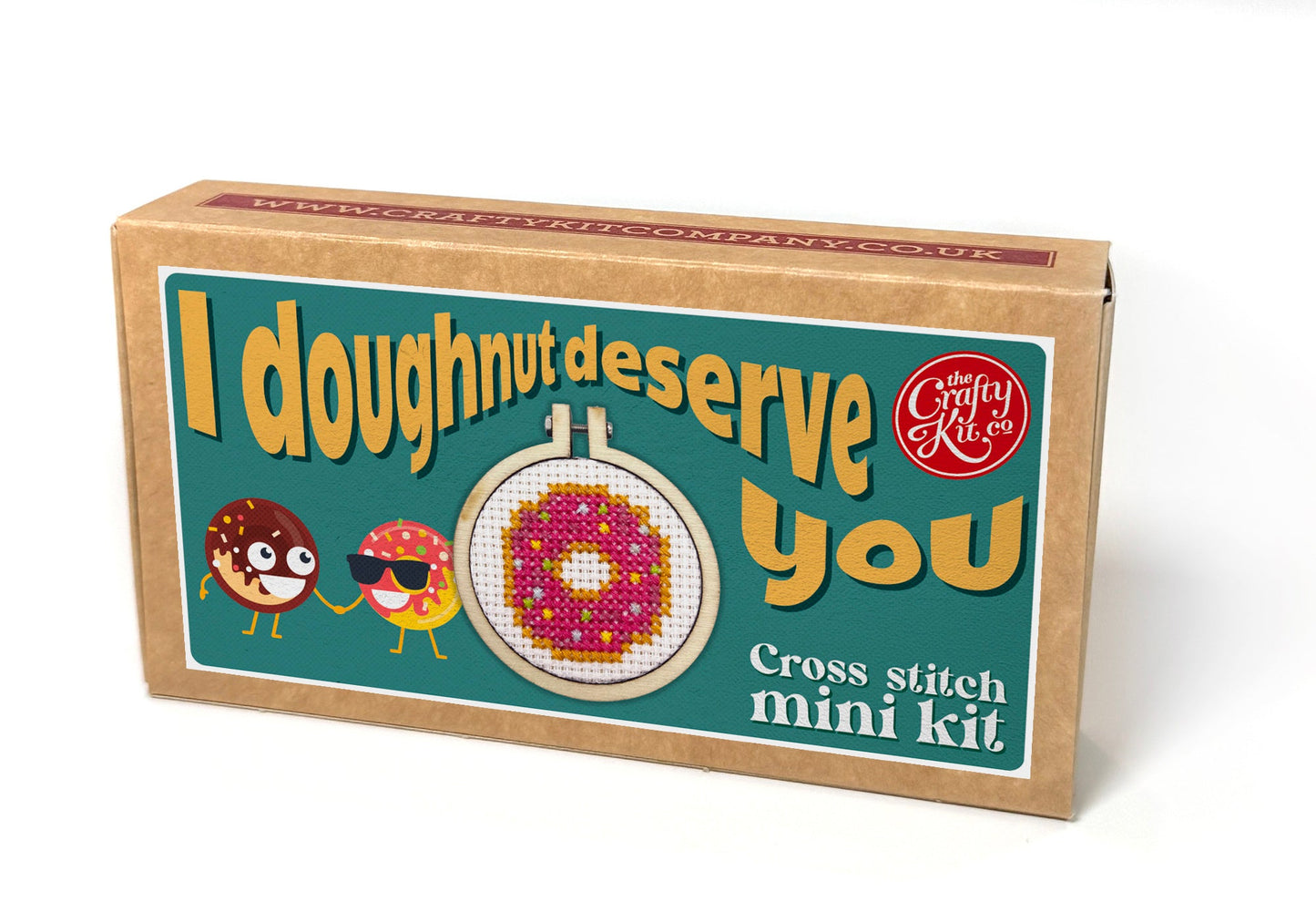 I Doughnut Deserve You Mini Matchbox Cross Stitch Kit