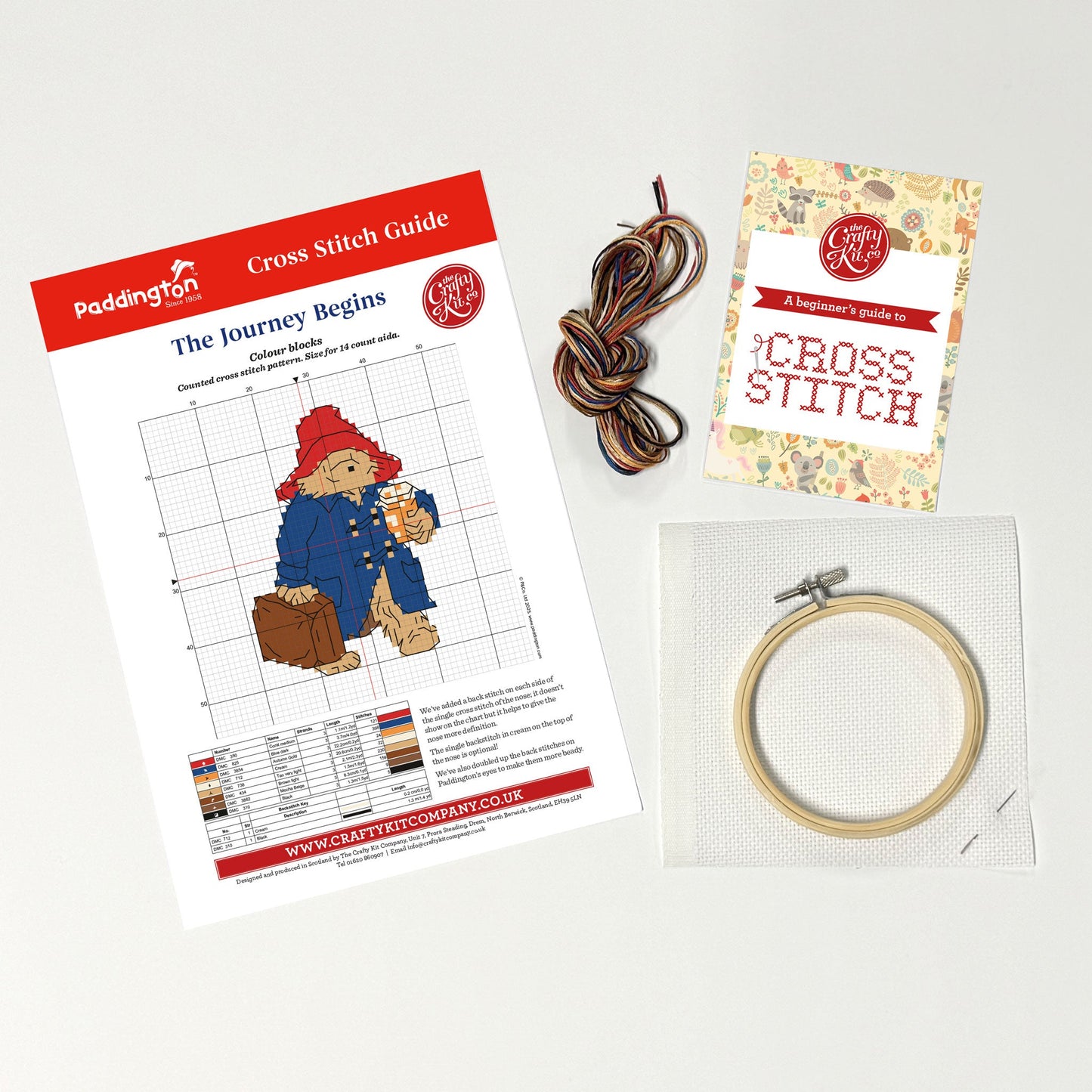 Paddington - The Journey Begins Mini Cross Stitch Kit