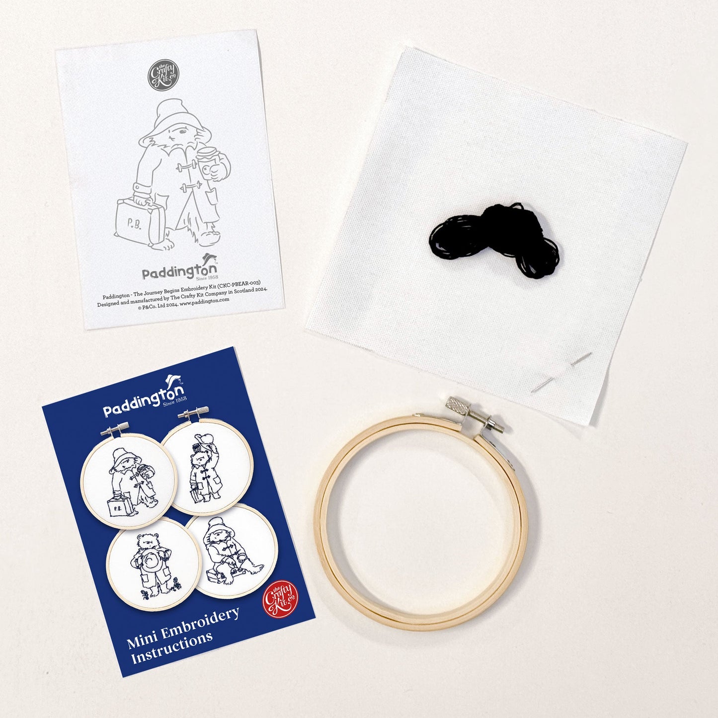 Paddington - The Journey Begins Mini Embroidery Kit