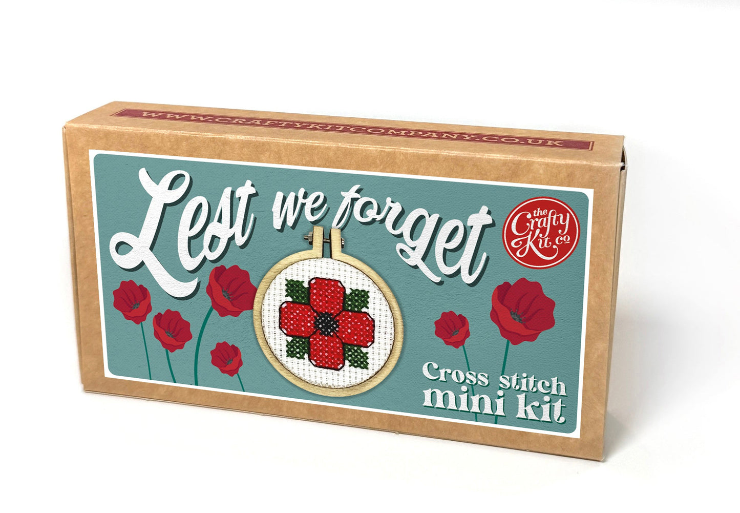Lest We Forget Mini Matchbox Cross Stitch Kit