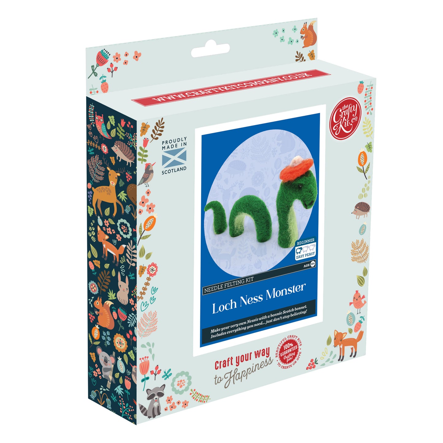 Loch Ness Monster Needle Felting Craft Kit