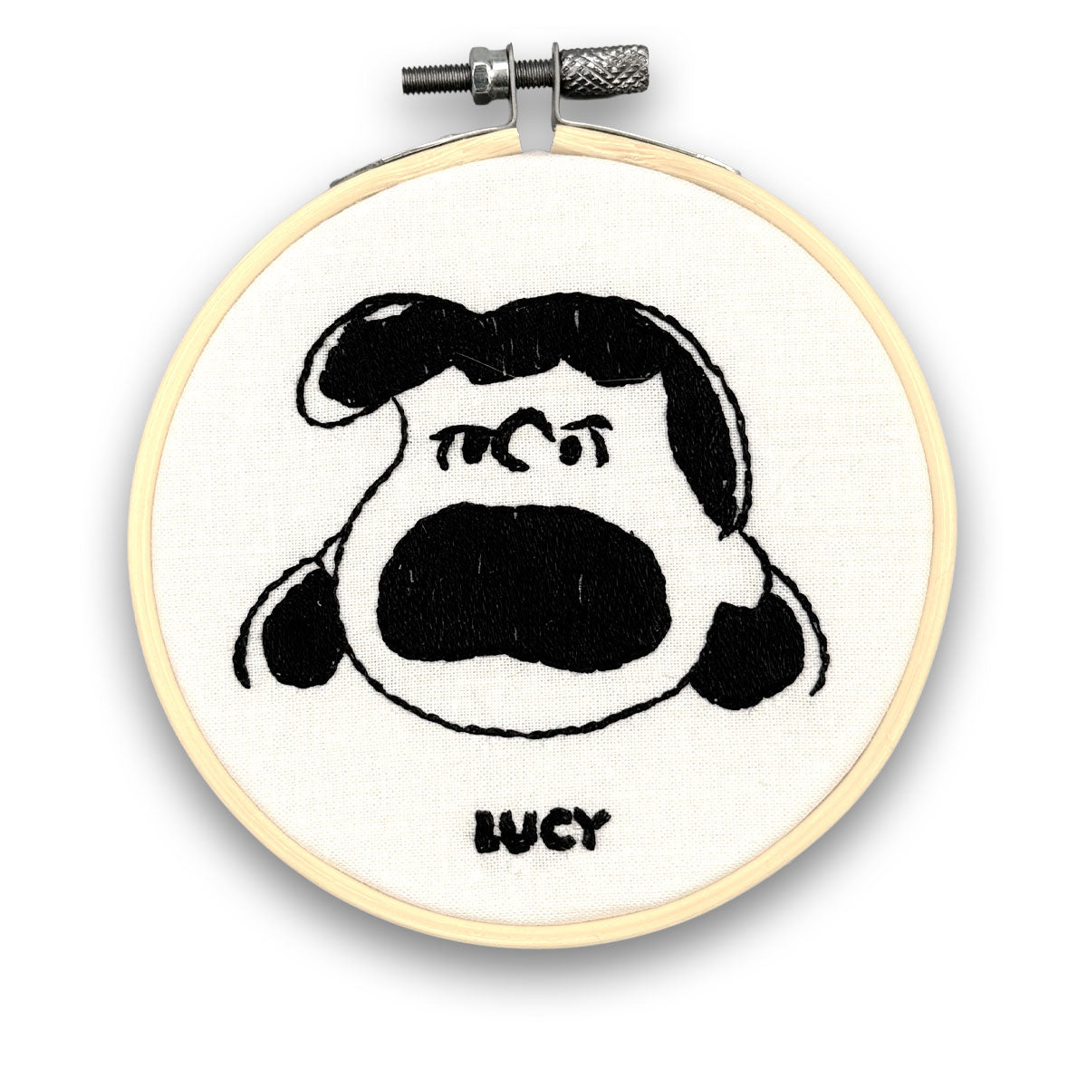 Peanuts - Lucy Mini Embroidery Kit