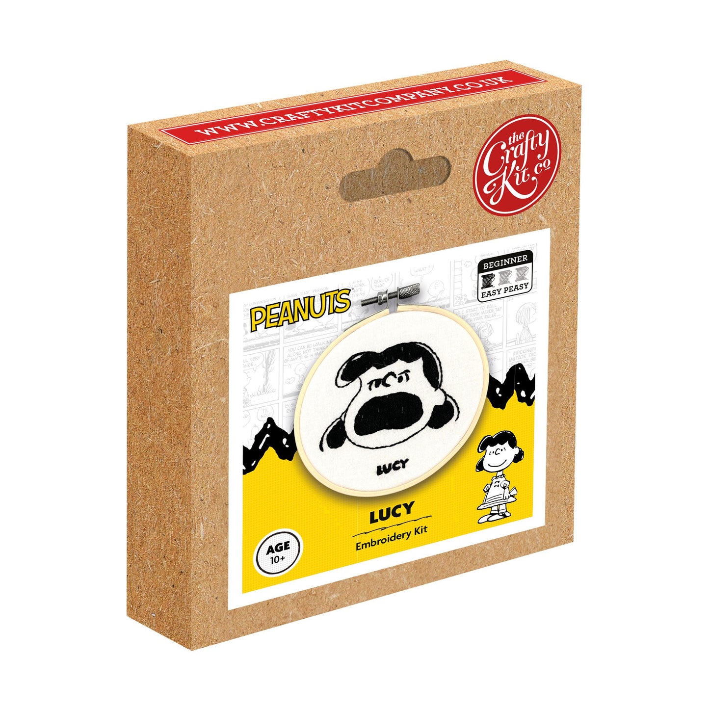 Peanuts - Lucy Mini Embroidery Kit