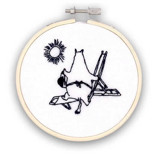 Moominmamma's Day In The Sun Mini Embroidery Kit