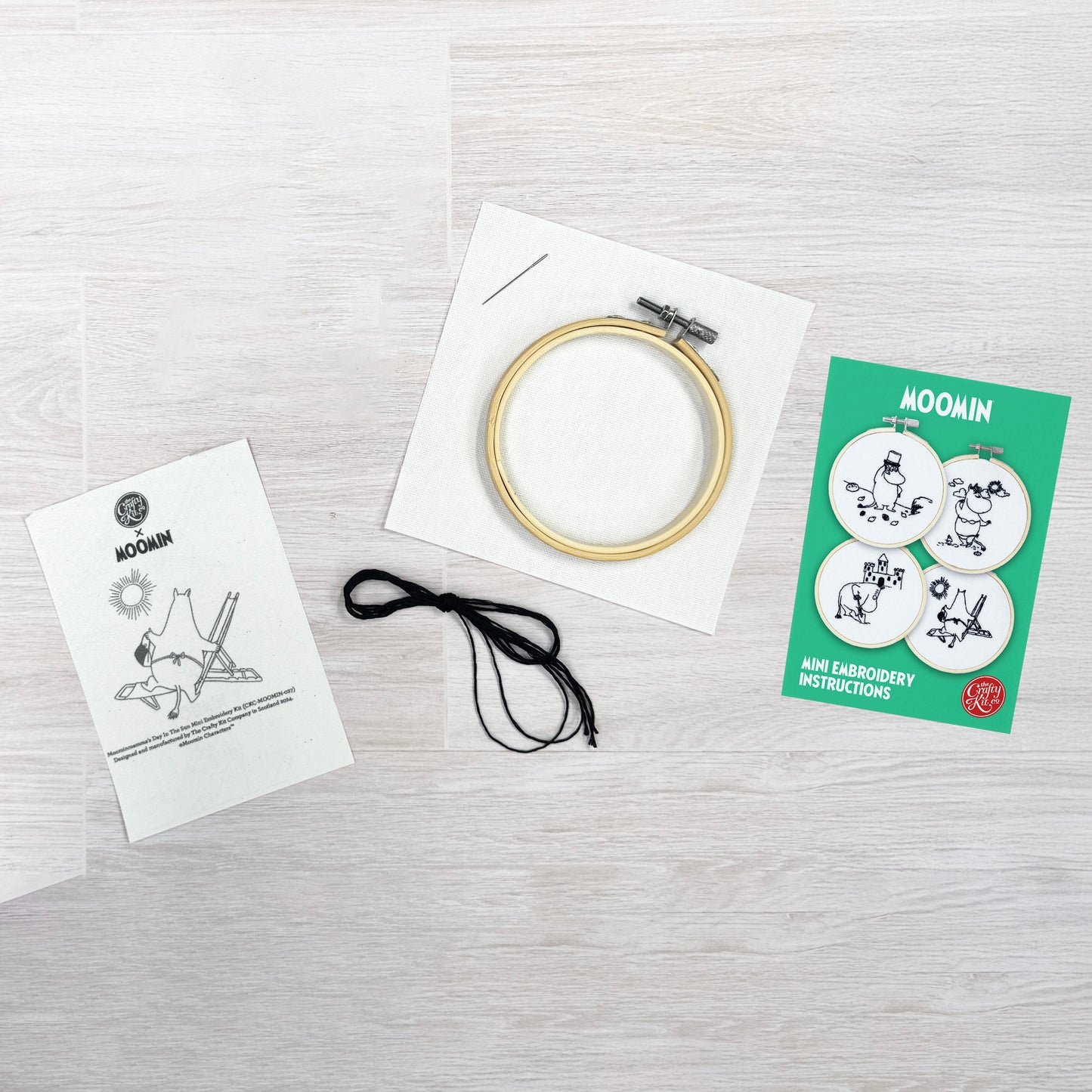 Moominmamma's Day In The Sun Mini Embroidery Kit