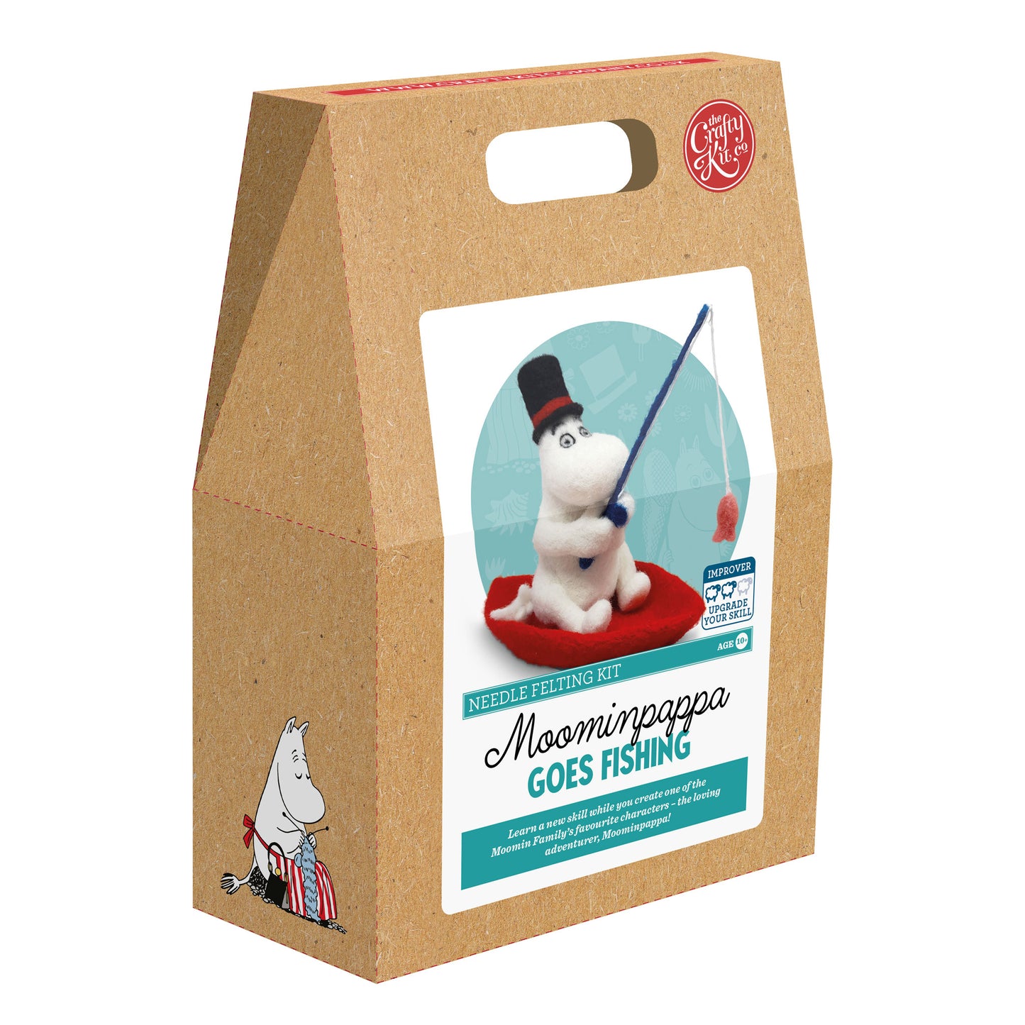 Moominpappa goes Fishing Needle Felting Craft Kit