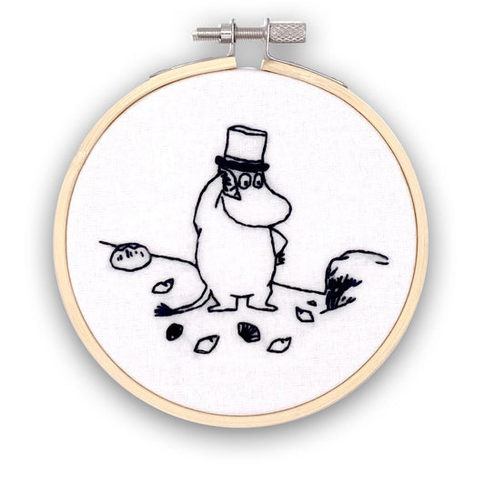 Moominpappa's Seashell Discovery Mini Embroidery Kit