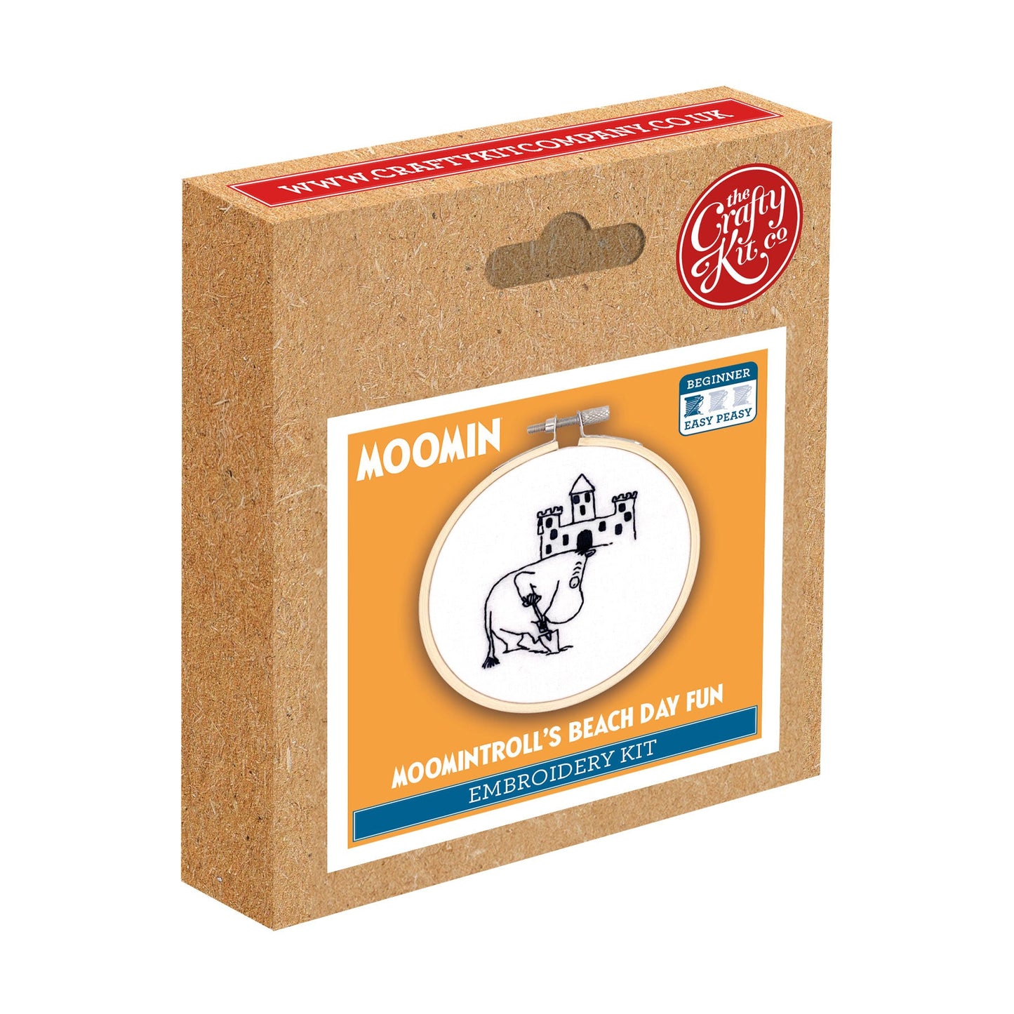Moomintroll's Beach Day Fun Mini Embroidery Kit