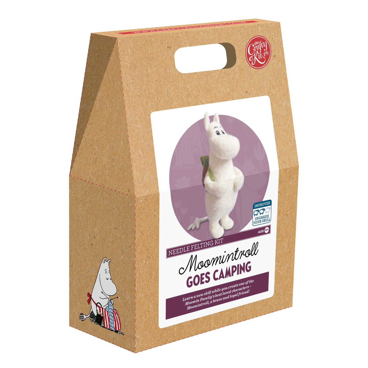 Moomin - Moomintroll Goes Camping Needle Felting Craft Kit