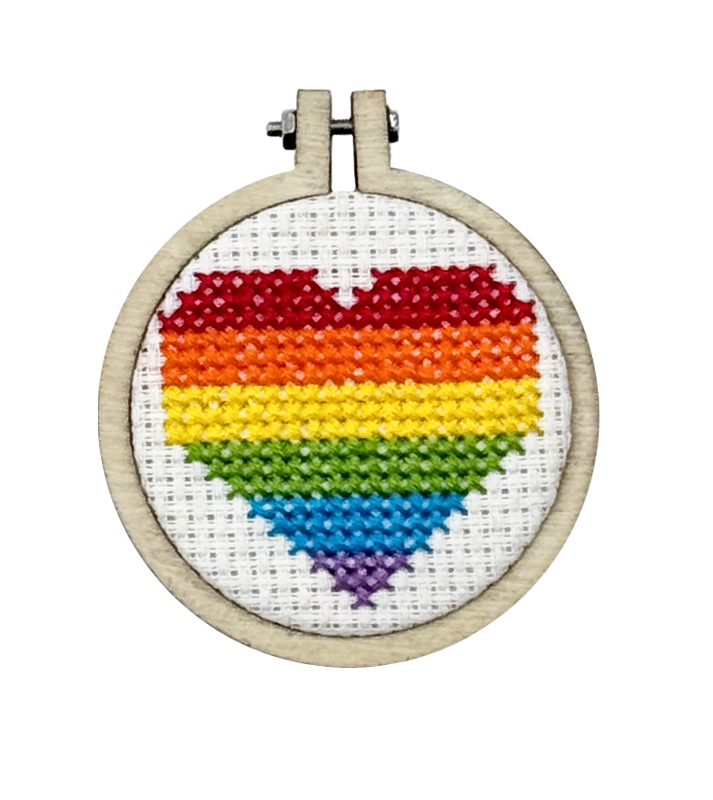 No Labels, Just Love! Mini Matchbox Cross Stitch Kit