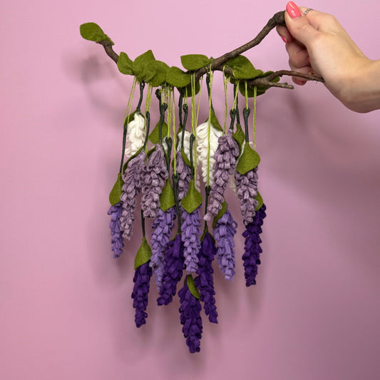 Felt Wisteria Flower Craft Kit