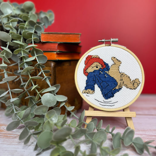 Paddington -  Just Dropping In!  Mini Cross Stitch Kit