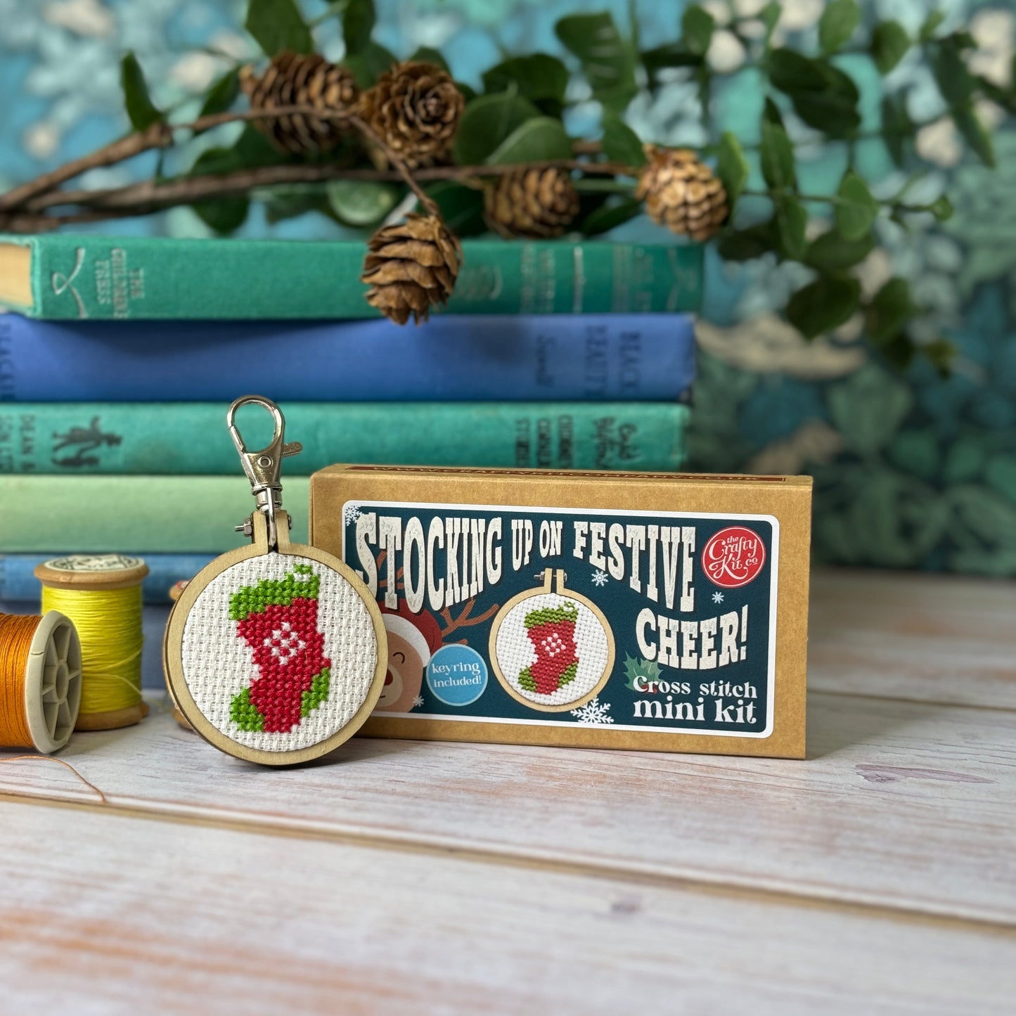 Stocking Up On Festive Cheer! Mini Matchbox Christmas Cross Stitch Kit