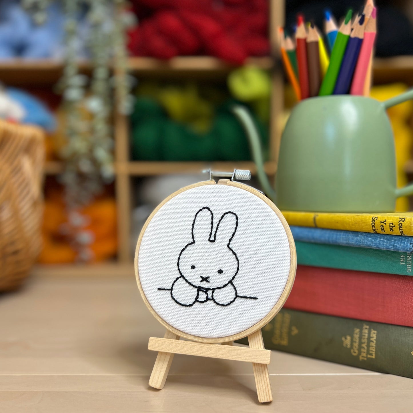 Miffy at The Table Mini Embroidery Kit