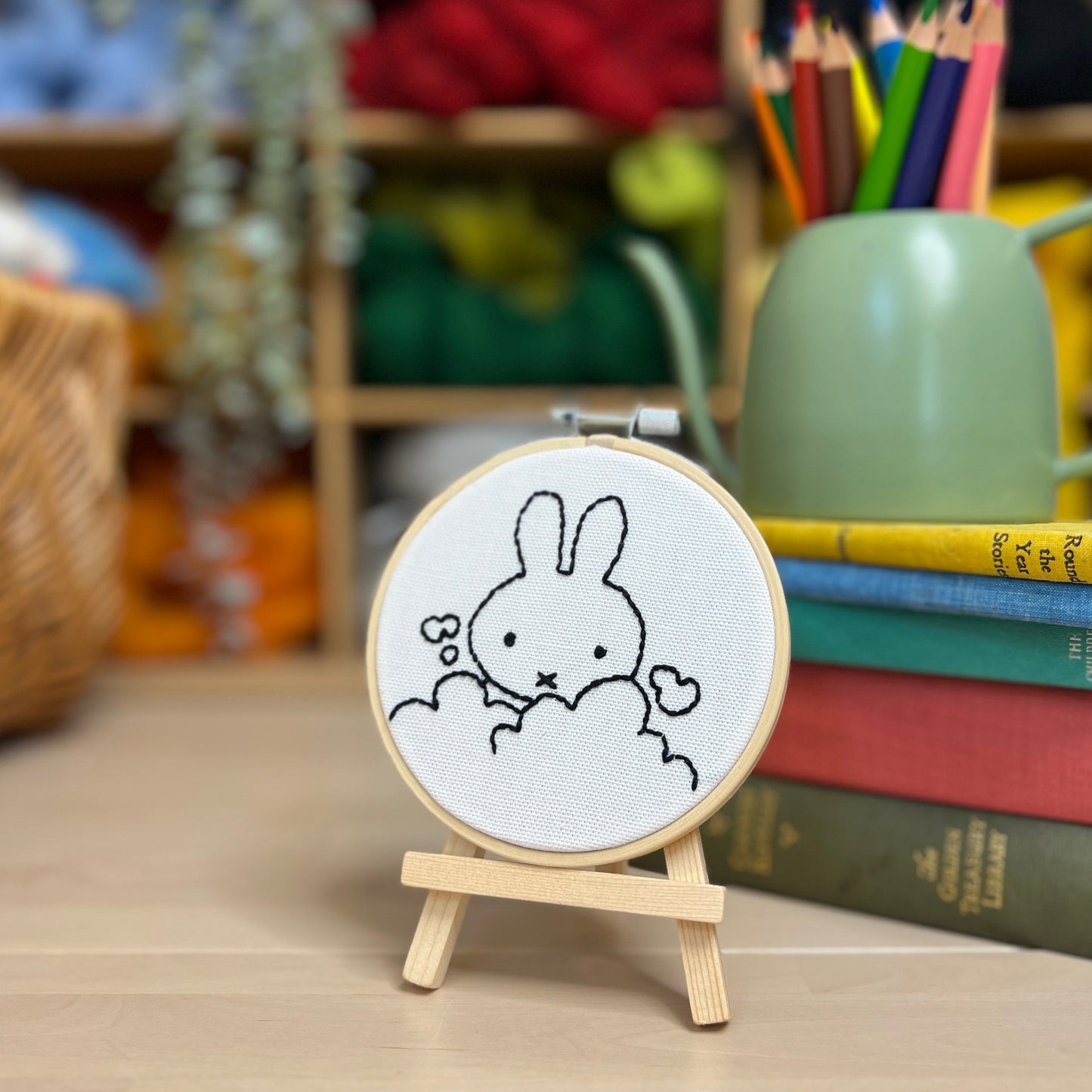 Miffy in The Bath Mini Embroidery Kit