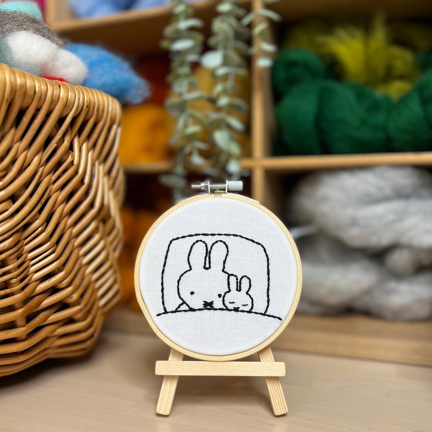Miffy and the New Baby Mini Embroidery Kit