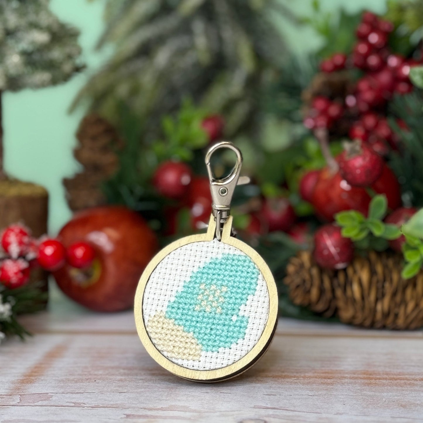 I'll Keep You Snug Mini Matchbox Christmas Cross Stitch Kit