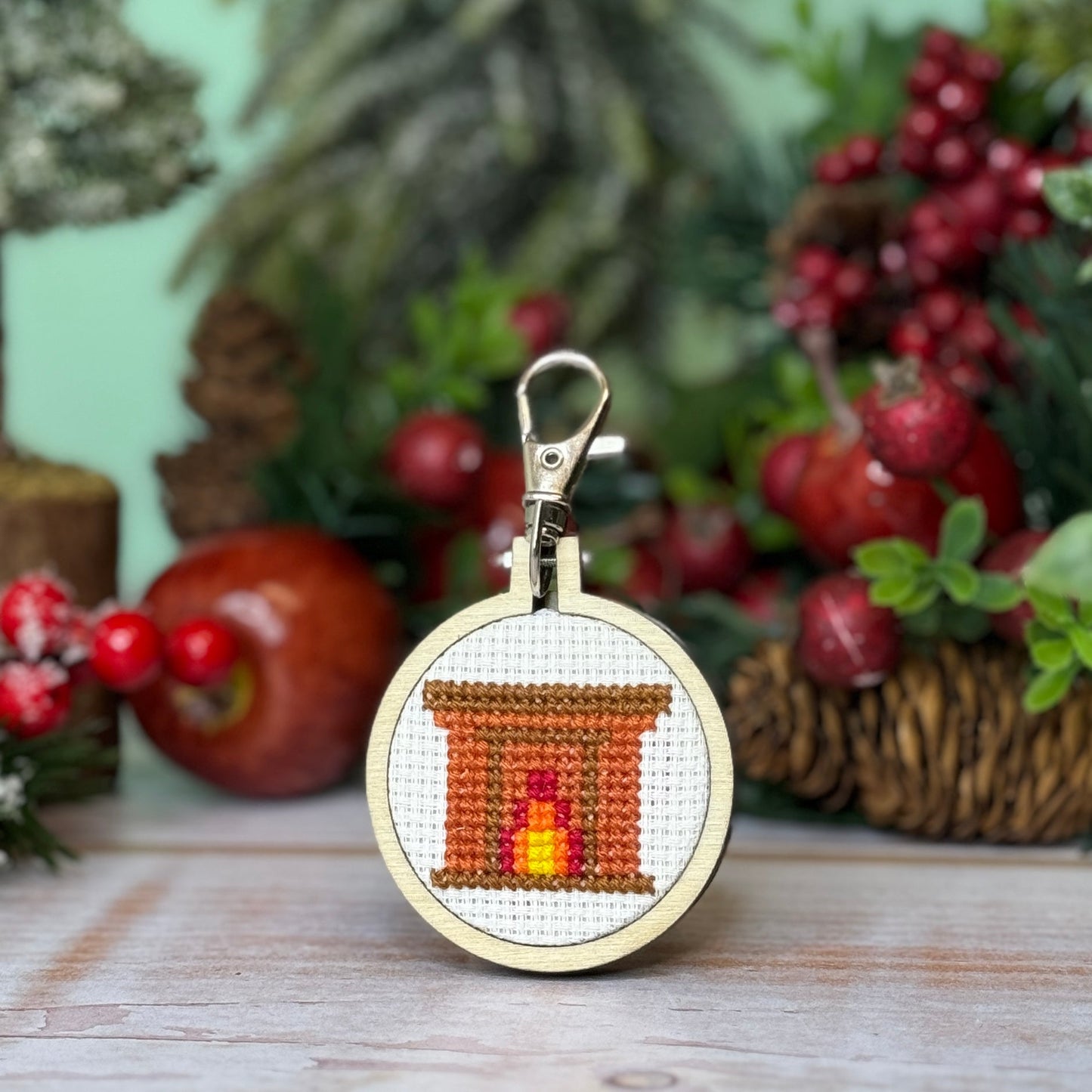 You're My Coal-Mate! Mini Matchbox Christmas Cross Stitch Kit