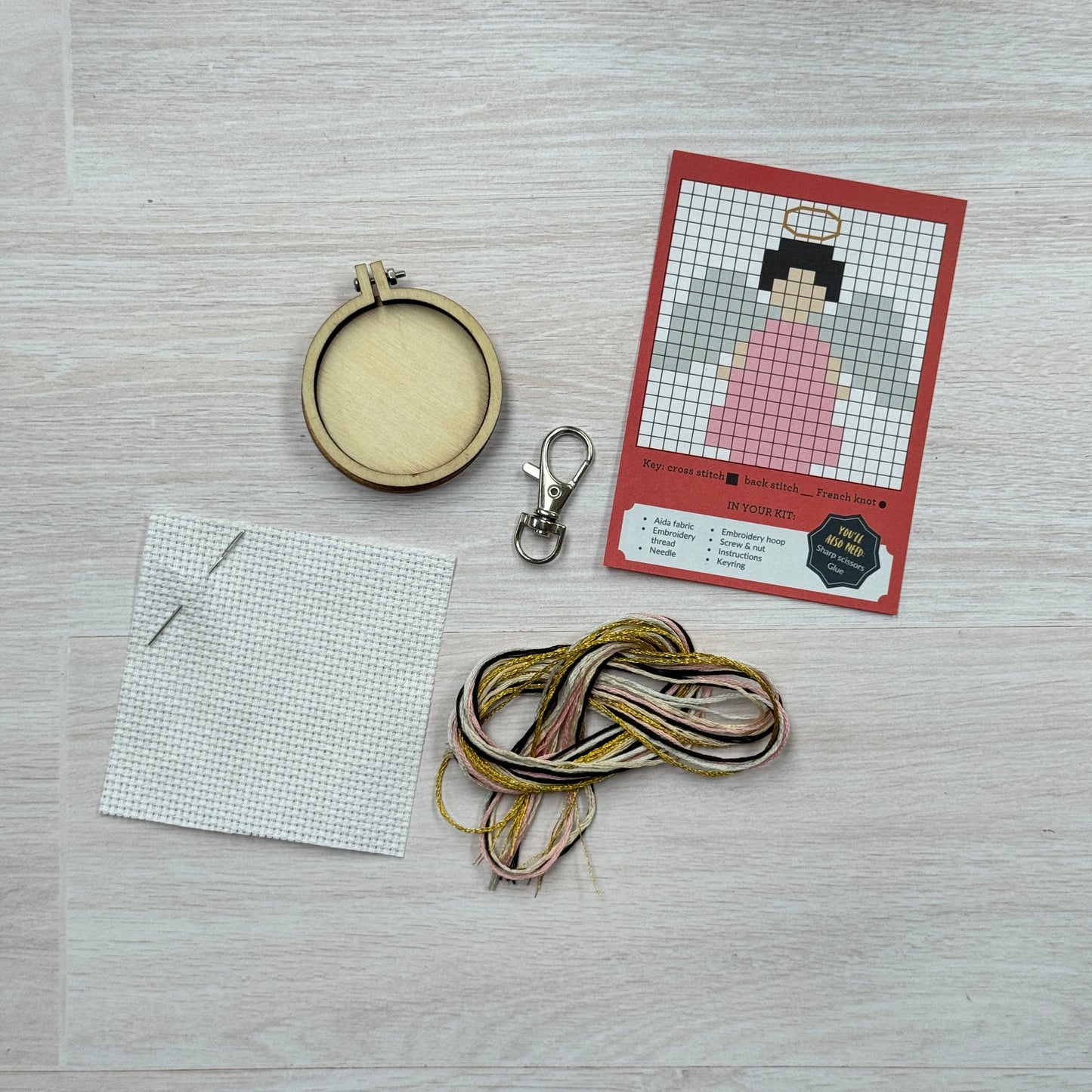 You're an Angel Mini Matchbox Christmas Cross Stitch Kit