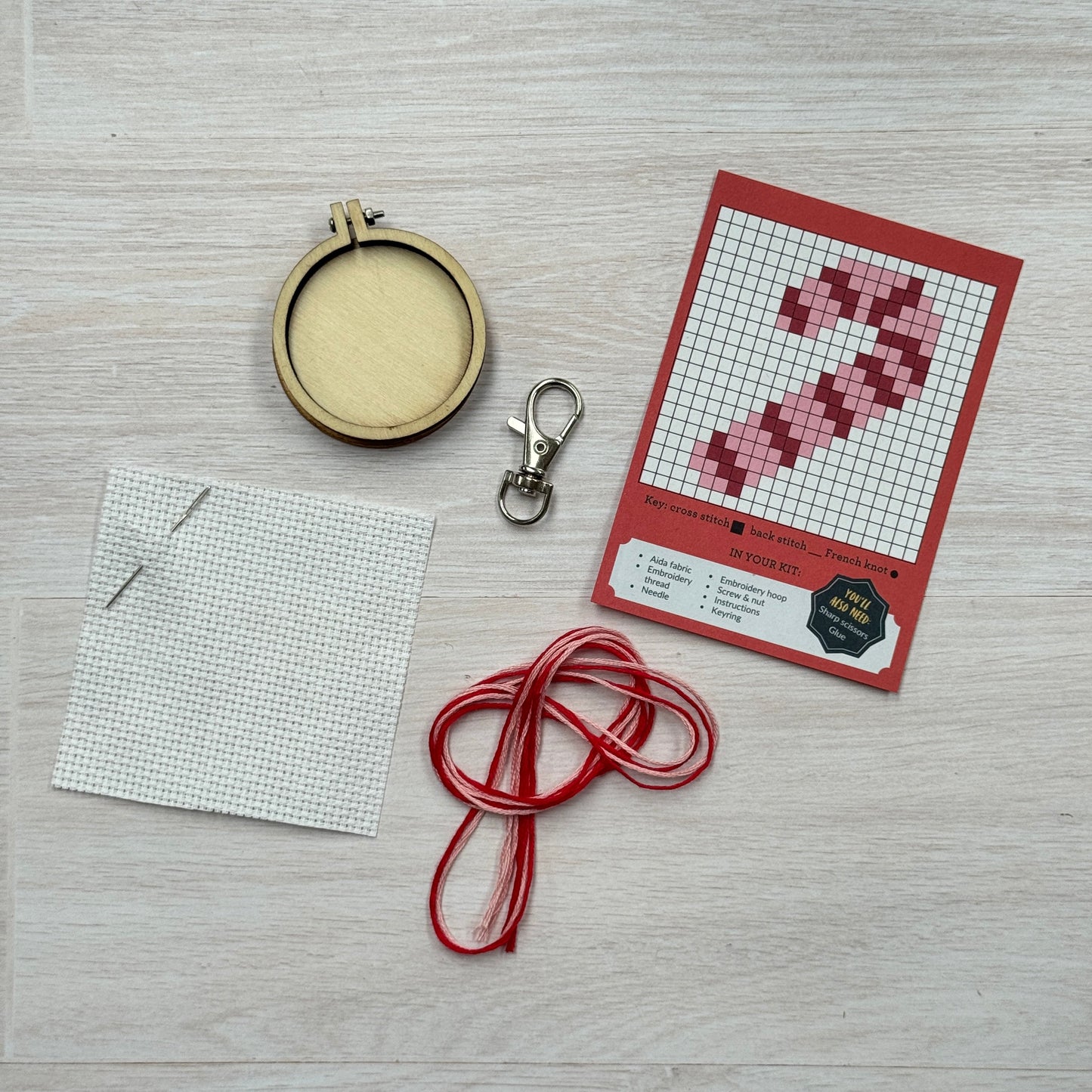 Sugar, Spice and All Things Nice! Mini Matchbox Christmas Cross Stitch Kit