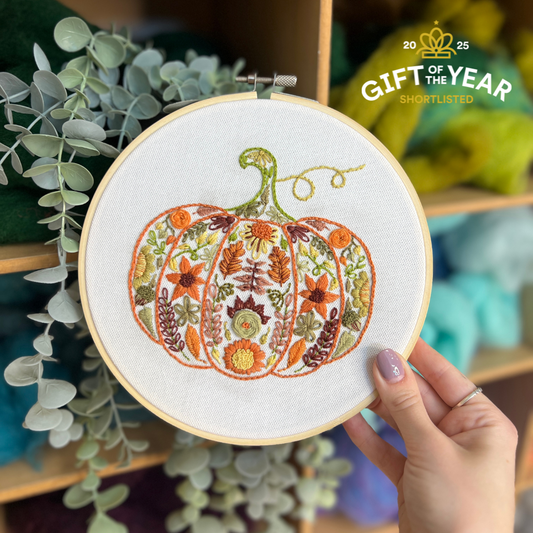 Pumpkin Sampler Embroidery Kit