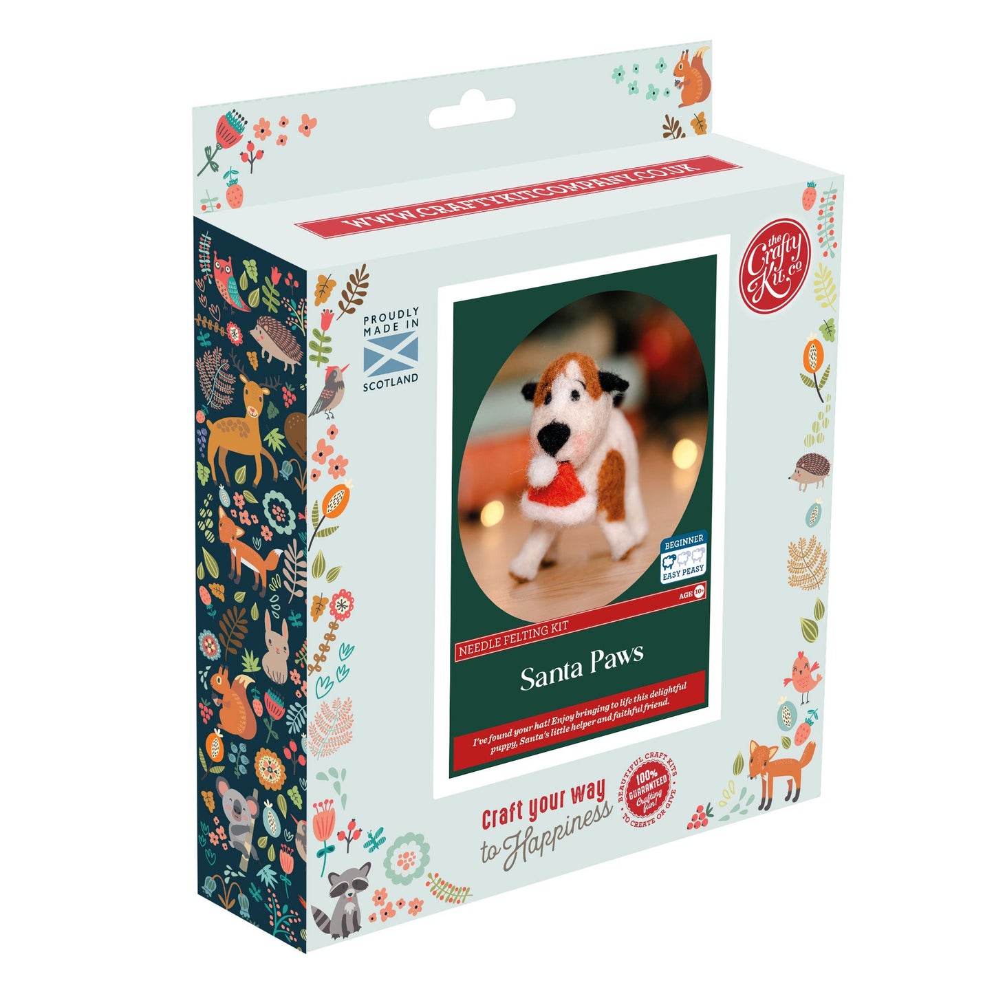 Santa Paws Needle Felting Kit