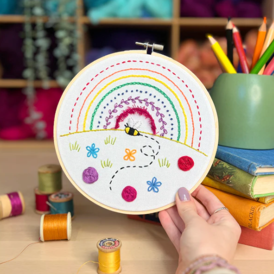 Rainbow Sampler Stick & Stitch Embroidery