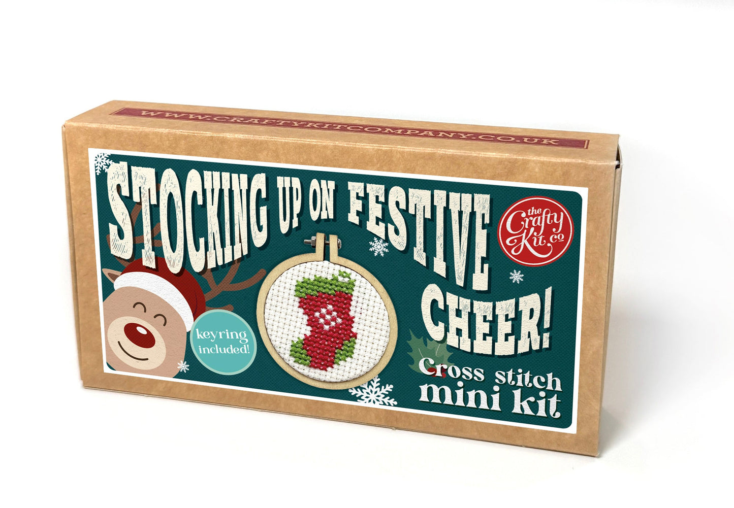 Stocking Up On Festive Cheer! Mini Matchbox Christmas Cross Stitch Kit