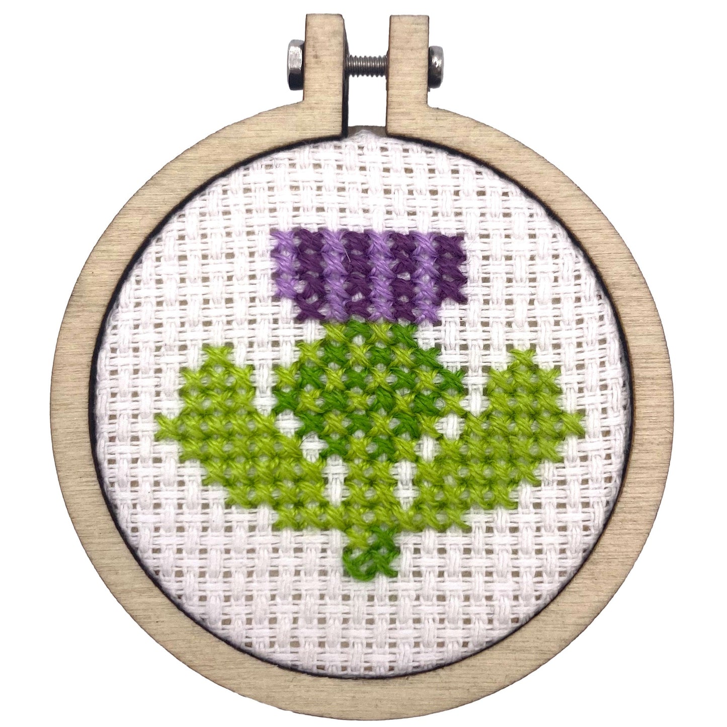 Thistle Make You Smile Mini Matchbox Cross Stitch Kit